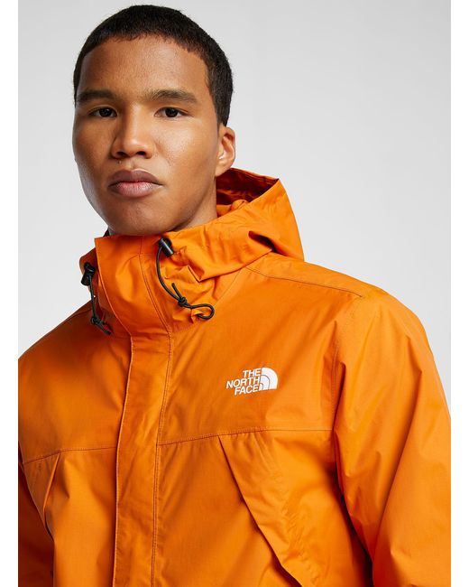 The North Face Orange Antora Hooded Raincoat for men