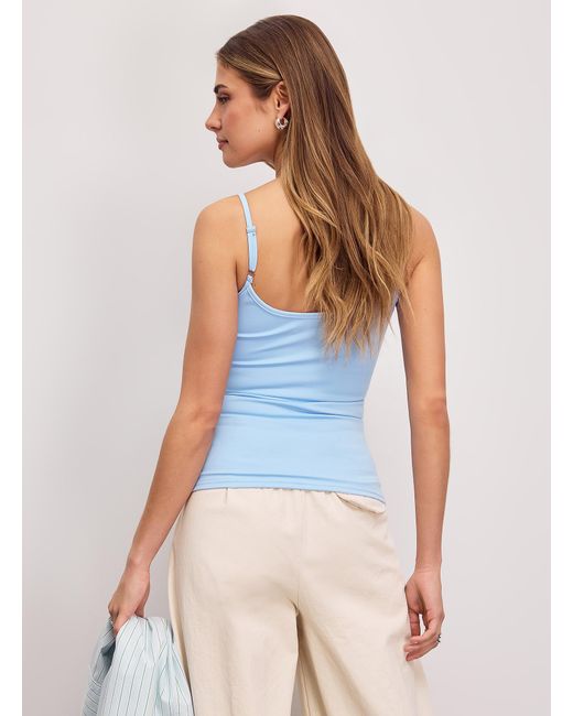 Icône Blue Solid Second Skin Cami