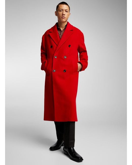J.Lindeberg Willy Red Coat for men