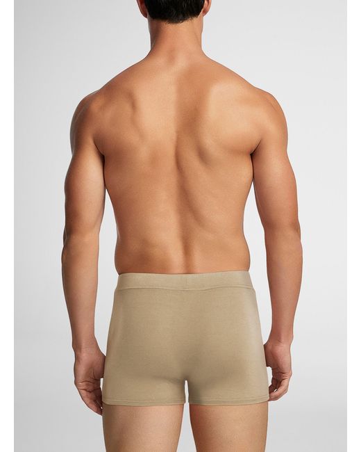 Le 31 Green 3" Solid Viscose Trunk for men