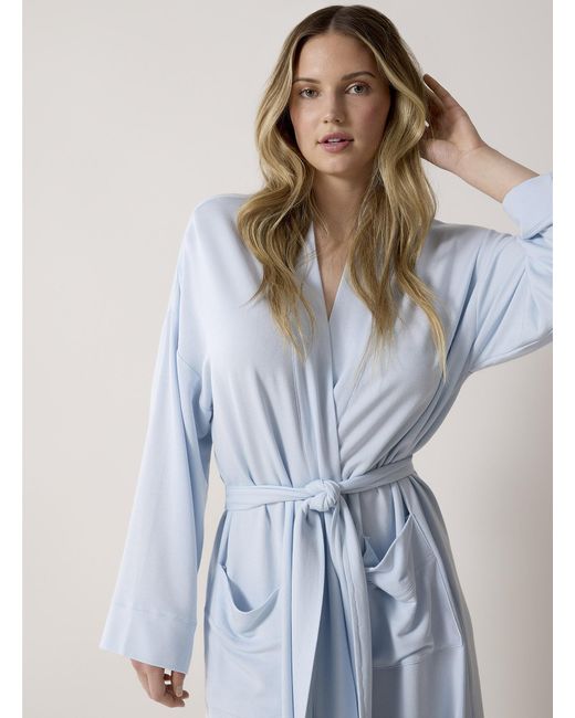 Miiyu Blue Soft Robe