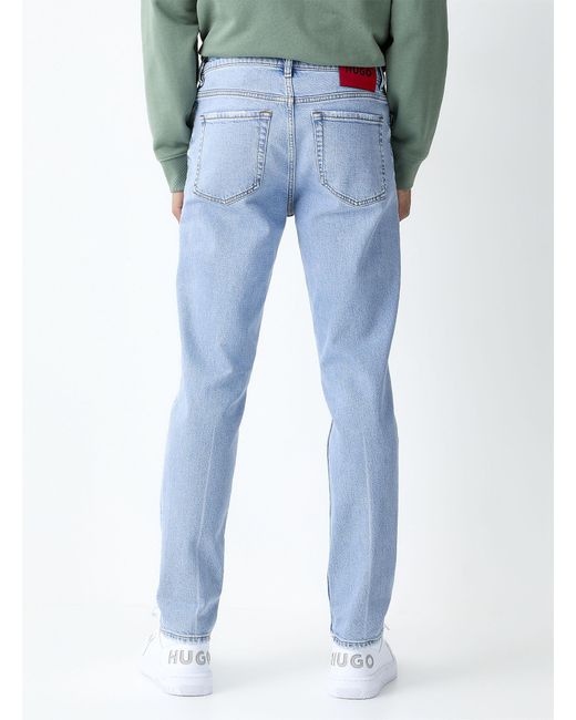 HUGO Green Faded Worn 634 Jean Tapered Fit for men