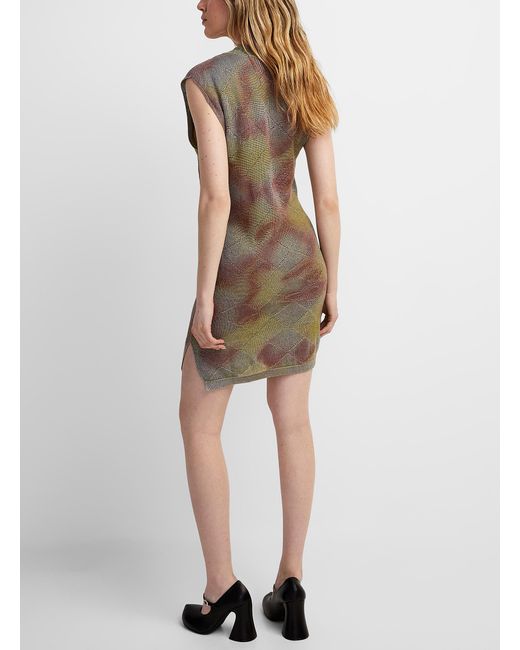 Vivienne Westwood Multicolor Hemp Midi Dress