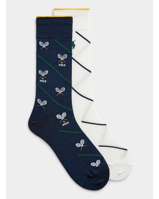 Polo Ralph Lauren Blue Americana Striped Socks 2 for men
