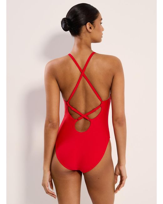 Lolë Red Eclipse Striped Chevron One