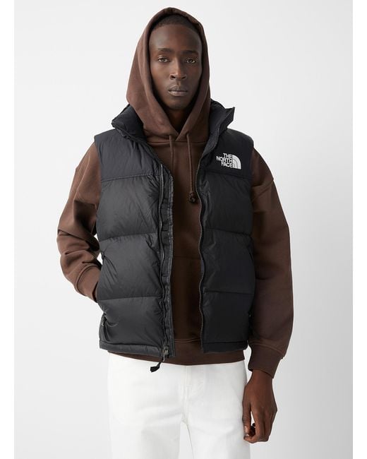 The North Face Nuptse Retro Quilted Jacket in Black for Men | Lyst