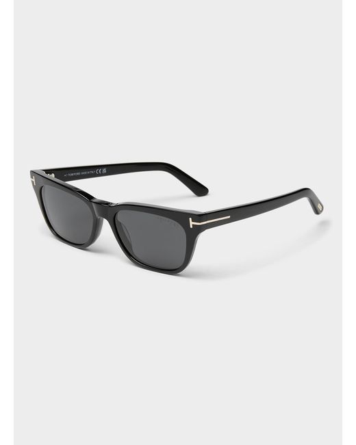 Tom Ford Brown Rectangular Cat