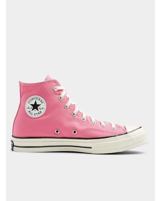 Converse Bubblegum Pink Chuck 70 High Top Sneakers Men for Men | Lyst