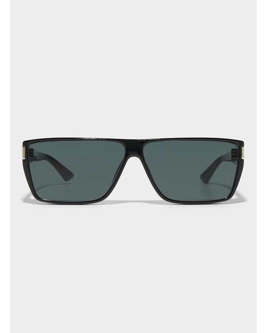 Saint Laurent Gray Rectangular Sunglasses for men