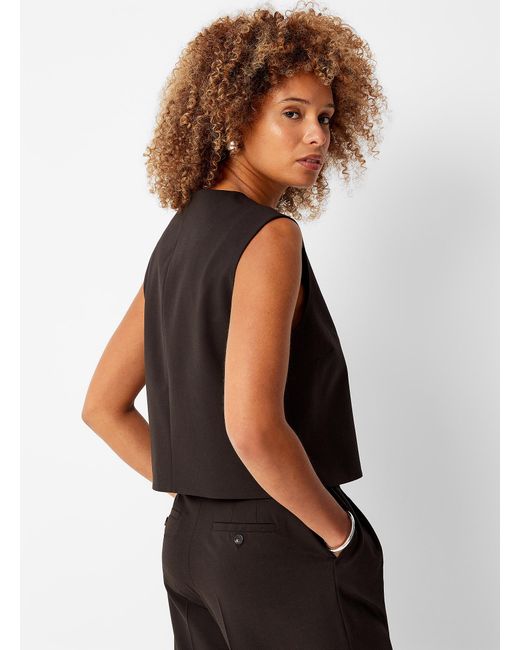 Contemporaine Multicolor Cropped Crew