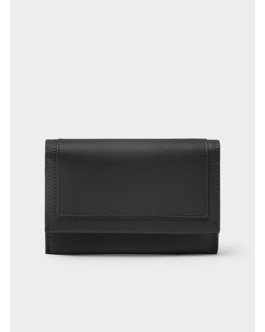 Simon's Black Minimalist Foldable Wallet