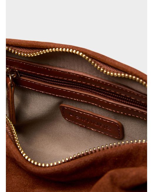 Simon's Brown Small Rectangular Crossbody Bag