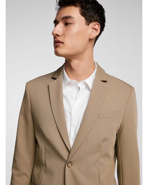Imperial Natural Minimalist Taupe Jacket for men