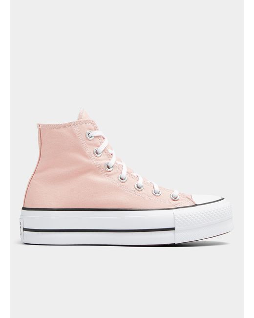 Converse Chuck Taylor All Star High Top Pink Clay Platform