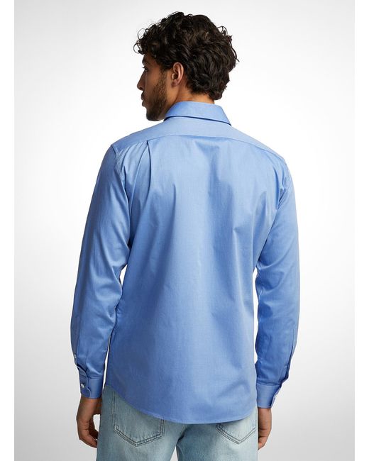 Vivienne Westwood Embroidered Logo Blue Shirt for men