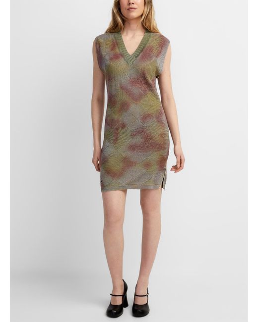 Vivienne Westwood Multicolor Hemp Midi Dress