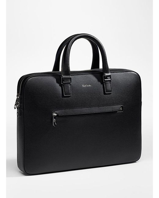 Paul Smith Men's Authenticated Leather Bag