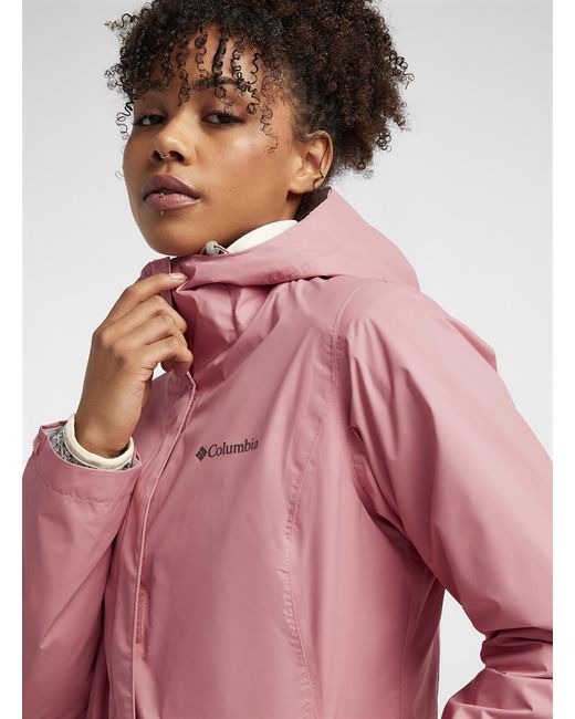 Columbia packable rain jacket women's 2025