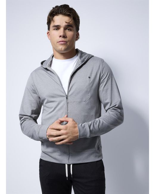 vuori Gray Ponto Zip for men