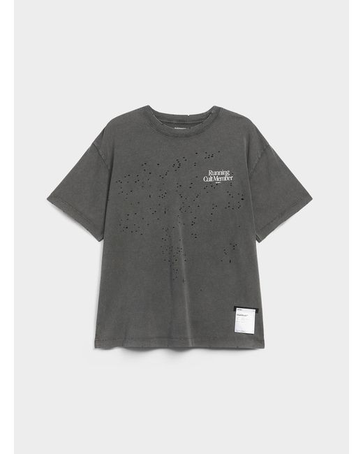 Satisfy Gray Mothtech Tm Cotton Tee