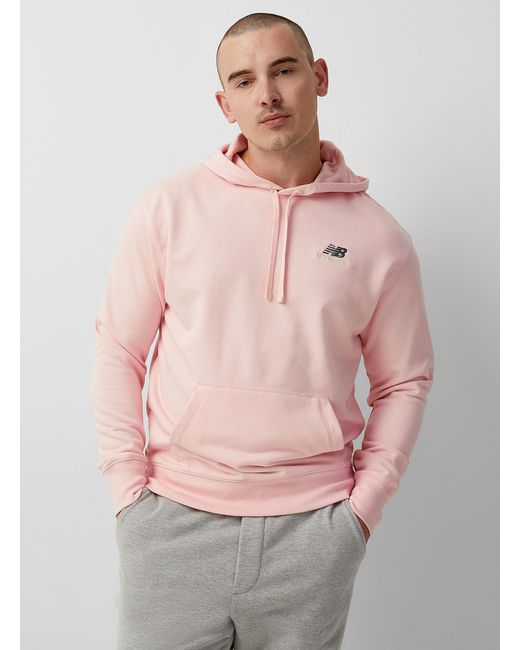 New Balance Nb Logo Pastel Hoodie in Pink for Men | Lyst Canada