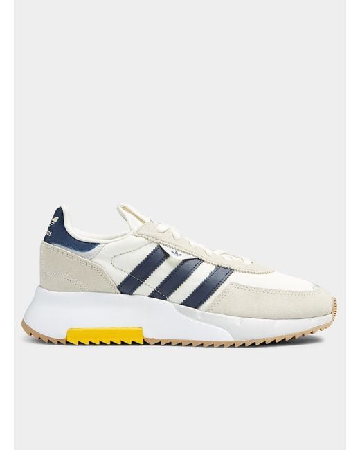 adidas Originals Canvas Retropy F2 Sneakers Men in Ivory White (White) for Men | Lyst