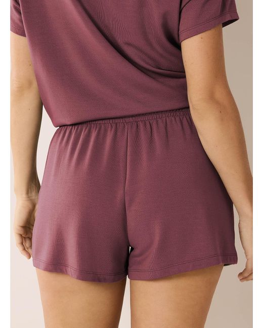 Miiyu Purple Soft Lounge Short