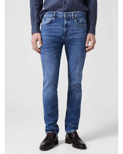 Boss Delaware Washed Blue Slim for men