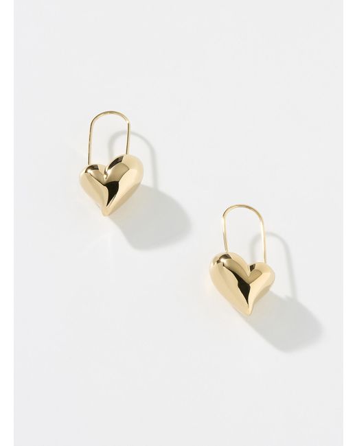 Jenny Bird Natural Celeste Heart Earrings