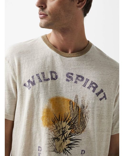 Isabel Marant Wild Spirit Honore Pure Linen T in White for