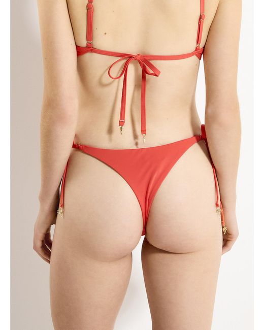 Simon's Red String Charm Thong