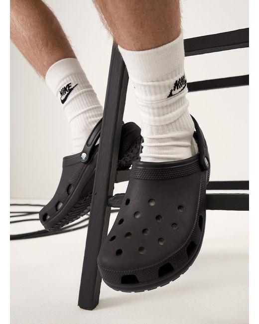 CROCSTM Black Classic Clogs Men for men