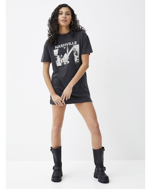 Twik Multicolor Graphic Print T