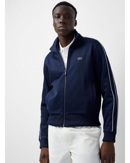 Lacoste Blue Piqué Sports Jacket for men