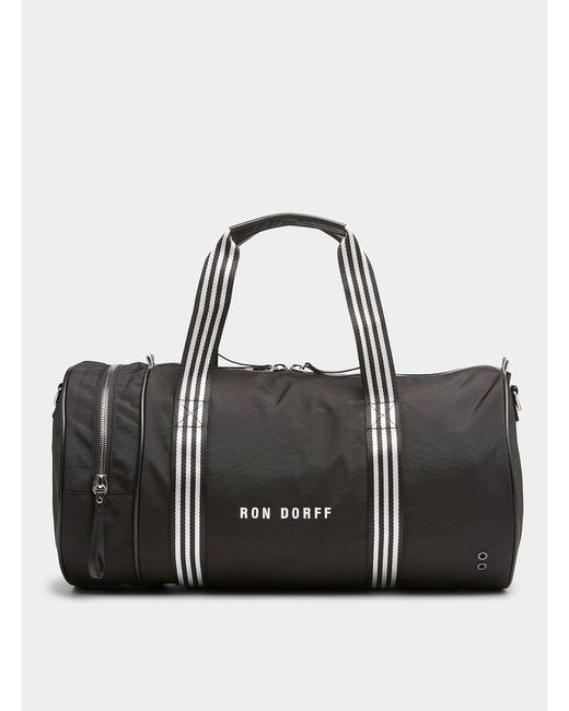Ron Dorff Black Tube Sports Bag for men