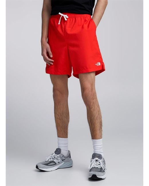 The North Face Red Ripstop Beach Short for men