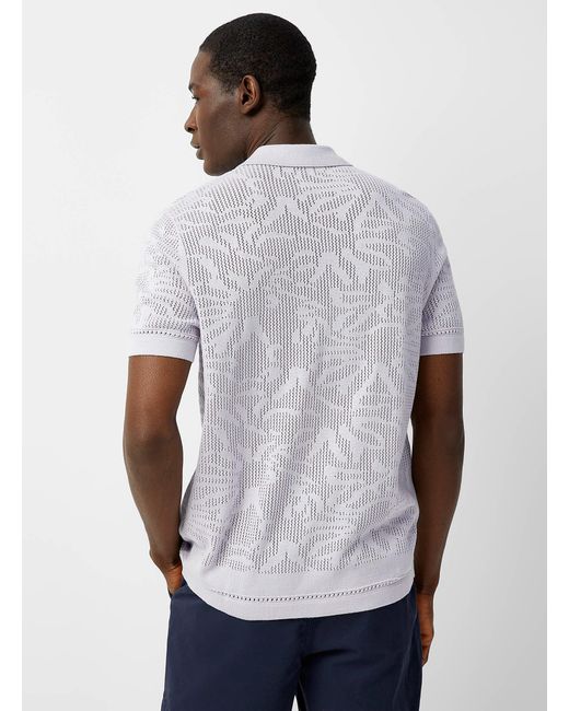 Le 31 White Tropical Openwork for men