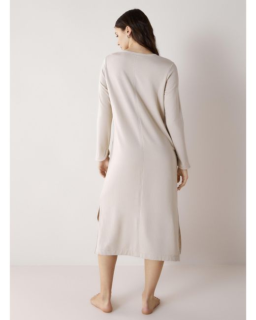 Miiyu Natural Soft Comfort Long Nightgown