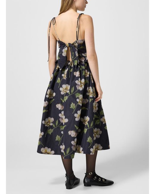 Eliza Faulkner Black Tessa Ruffled Dress