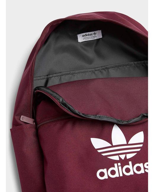 adidas Originals Adicolor Logo Backpack in Red | Lyst