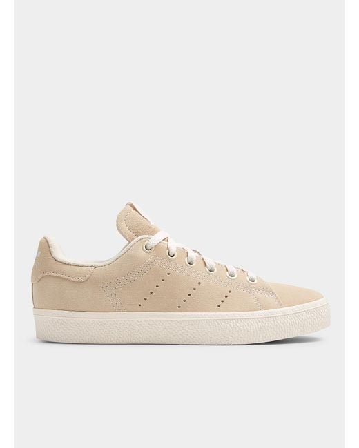 Adidas Originals Natural Stan Smith Sandy Beige Suede Sneakers Women