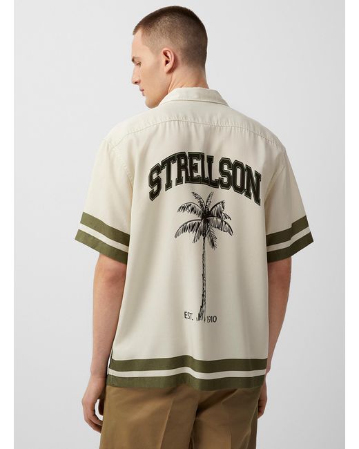 Strellson Natural Palm Springs Camp Shirt for men