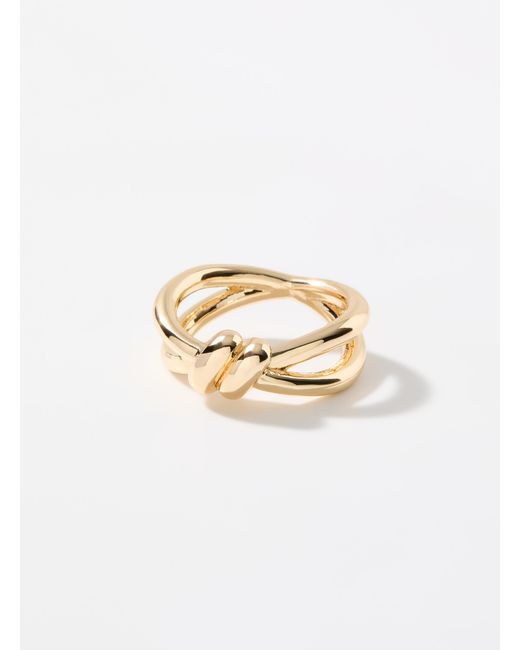Simon's White Knot Ring