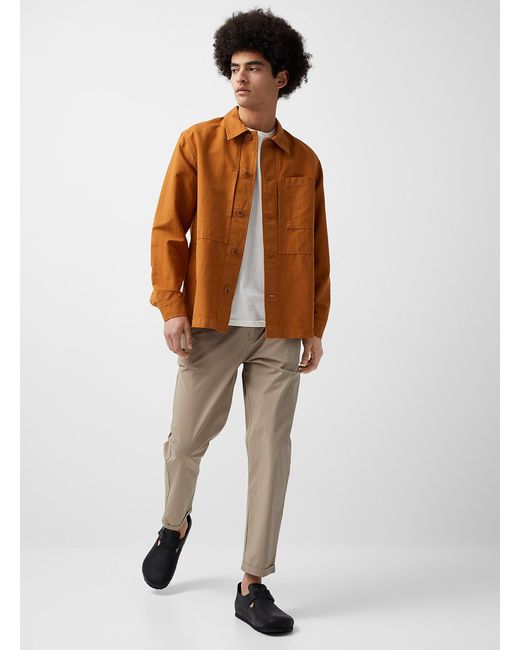 Norse Projects Kyle Cotton in Orange 