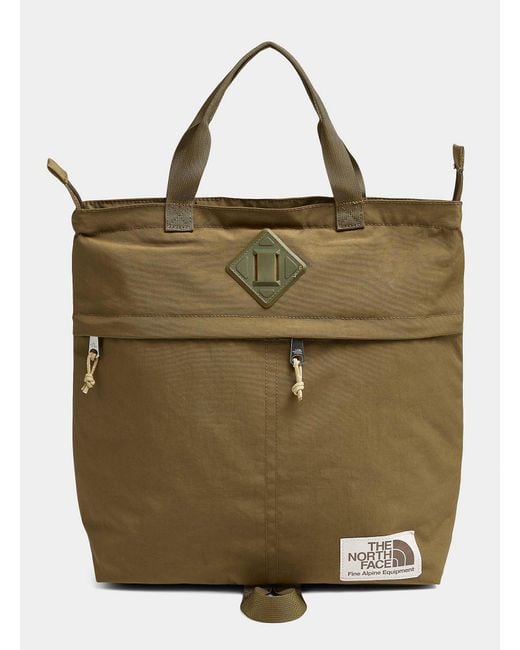 The North Face Green Berkeley Olive Tote for men