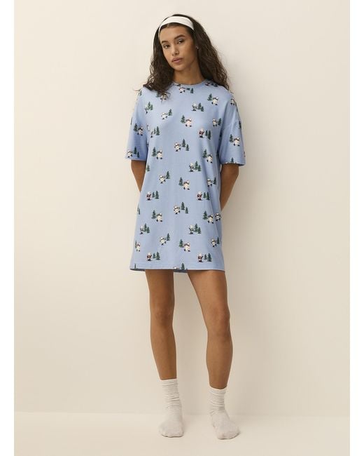 Miiyu Blue Adorable Pattern Ultra