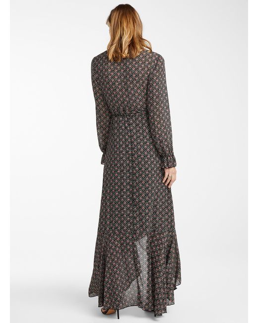simons wrap dress