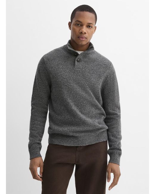 Le 31 Gray Heritage Buttoned for men