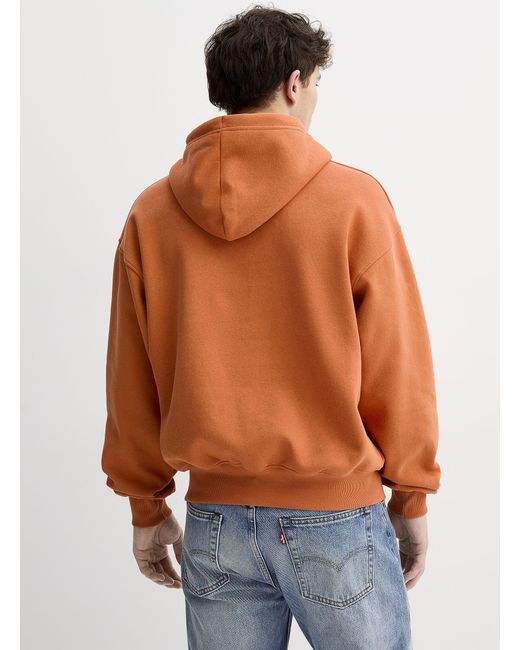 The North Face Orange Evolution Vintage Hoodie for men