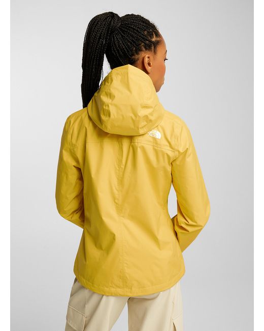 The North Face Yellow Antora Hooded Raincoat